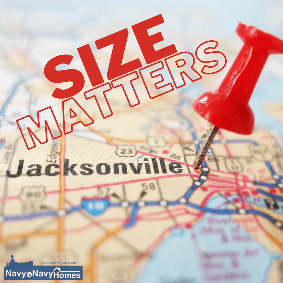 Jacksonville Enjoys the Second Largest Home Lots Among the Country’s Top Cities